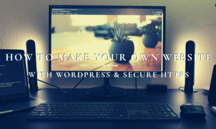 How To Make Your Own Website