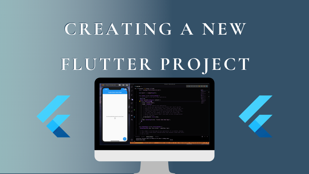 creating new flutter project