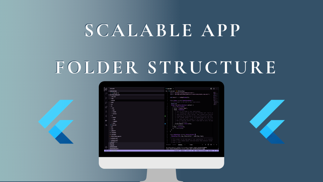 Flutter scalable app folder structure