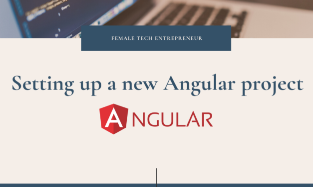 Setting up a new Angular project